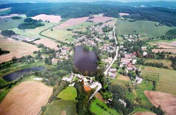 Letecký pohled